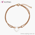 74417-xuping Mode Guangzhou Schmuck, Gold billige Freundschaft Armbänder